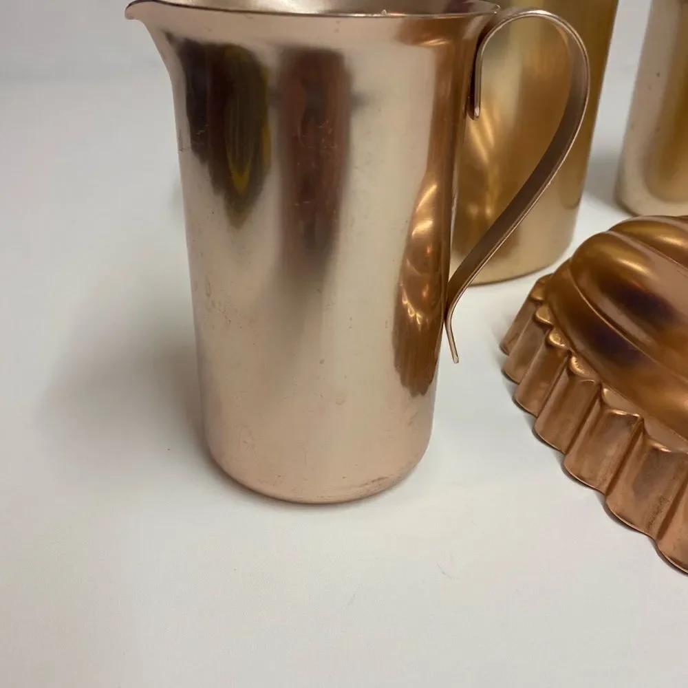 Vintage Rose‎ Gold Kitchen Canister Set & Accra